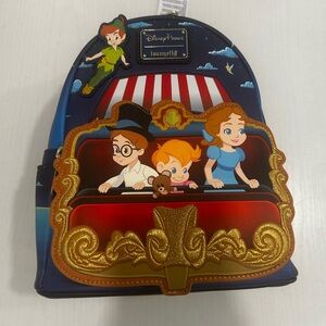 (NWT) Disney Parks: Peter Pan's Flight Loungefly mini backpack (DISCONTINUED)